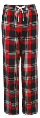 Produktbild von SF - "Tartan" Loungehose für Damen LT4668 (L) (Rot/Marine)