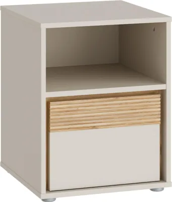 Productafbeelding van Furniture24 Nachtkastje Wexlin Wexk011-M820, nachtkastje, 41,3 x 52,1 x 42 cm - zandbeige