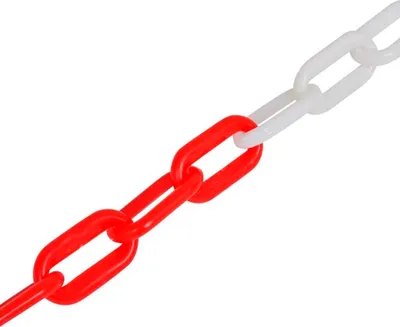 Immagine prodotto di Catena di Sicurezza Traffico 30 m in Plastica Rosso e Bianco