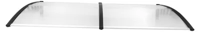 Productafbeelding van Deur Luifel - 200 x 90 cm - Transparant met UV-bescherming
