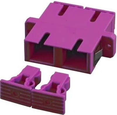 Produktbild von Multimode Kupplung SC-SC duplex lila
