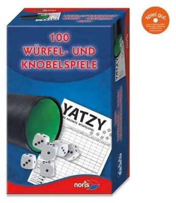 Produktbild von Noris Spiele 100 Würfel- und Knobelspiele; 606154308
