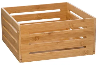 Produktbild von 5five Simply Smart Aufbewahrungskasten Bambus braun 15cm x 31cm x 31cm