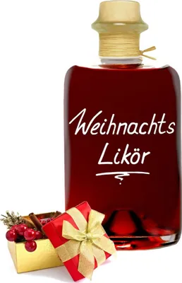 Produktbild von Weihnachtslikör 0,5L Rote Beeren mit Gewürzen & einem Schuss Rum 22% Vol