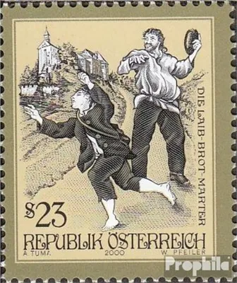 Produktbild von Briefmarken Österreich 2000 Mi 2324 (kompl.Ausg.) gestempelt Sagen und Legenden