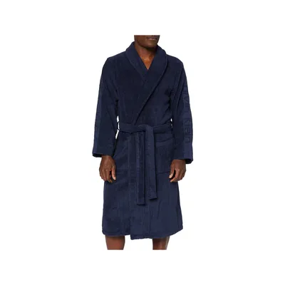 Produktbild von Calvin Klein Herren-Bademantel, Frottee, blau