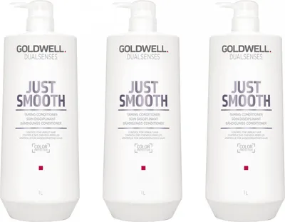 Produktbild von Dualsenses Just Smooth Taming Conditioner 3x1000 ml