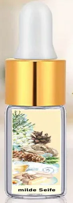 Produktbild von GKA Parfüm Öl Mild und Sauber aus Frankreich Parfümöl Kosmetik grüner Akkord, Weiße Blüten, Zeder, Moschus sehr intensiv Probierfläschchen