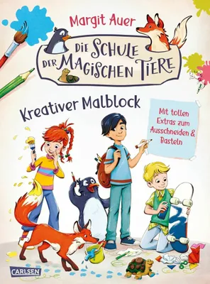Obrázek produktu pro Die Schule der magischen Tiere Beschäftigung: Kreativer Malblock