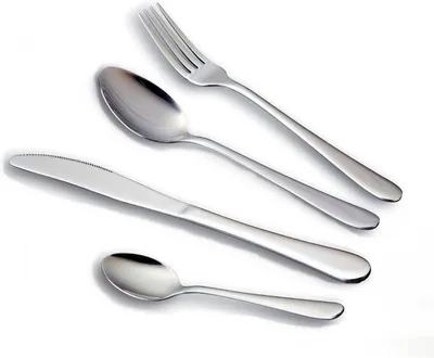 Immagine prodotto di Set di posate da 16 pezzi, in acciaio inossidabile, per 4 persone, ideale per la cucina