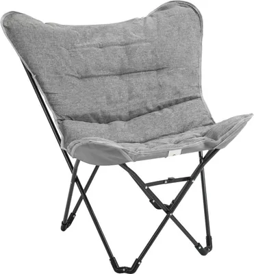 Immagine prodotto di Sedia da campeggio pieghevole Fortuna Lai, portata 120 kg, leggera e portatile, con braccioli, ideale per l'uso all'aperto e in viaggio