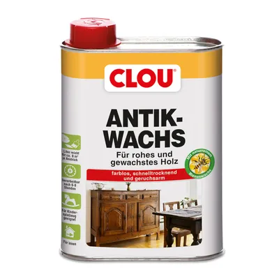 Produktbild von Clou Antikwachs W2 250 ml