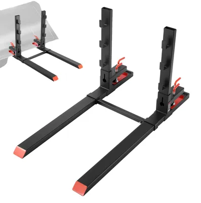 Zdjęcie produktu dla Widły Paletowe Vevor Udźwig 1814 Kg Regulowany Stabilizator Mocne