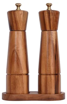 Obrázok produktu pre Sada soľničiek a koreníkov s podnosom, 22 cm