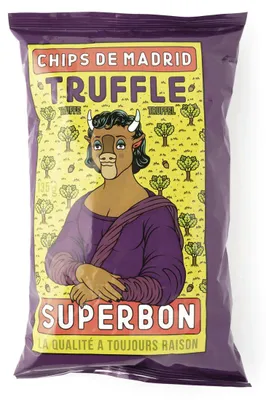 Zdjęcie produktu dla Superbon Chips Truffle – chipsy ziemniaczane o smaku trufli 125 g