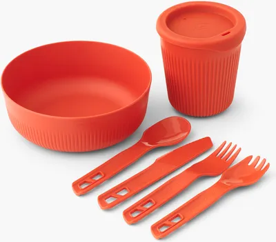 Produktbild von SEA TO SUMMIT Passage Dinnerware Set SPICY ORANGE 1 PERSON [6 PIECE] SPICY ORANGE 1 PERSON [6 PIECE] -