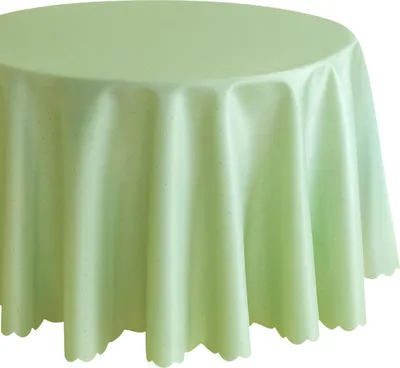 Produktbild von Tischdecke 160 x 220 cm oval in Hellgrün für Esstisch & Küche