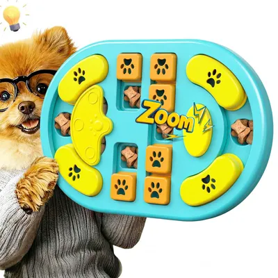Hundepuzzle-Spielzeug, Slow Feeder, interaktiv, IQ-Training, Leckerli-Spielzeug