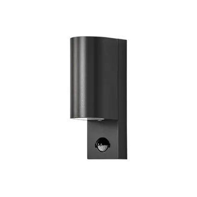 Produktbild von Lindby Außenwandleuchte Palina, Sensor, IP44, anthrazit