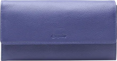 Image de Esquire Cuir porte-monnaie Peru Ladies Purse Night Blue bleu