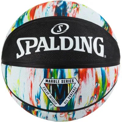 Produktbild von Spalding Marble Ball 84404Z, Basketballbälle, Unisex, Weiß, Größe: 7