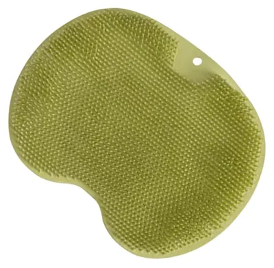 Imagen del producto de Exfoliante para pies de silicona y cepillo para la espalda para usar en la ducha