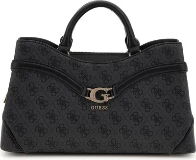 Produktbild von GUESS HWSG7993060 DEA GIRLFRIEND SATCHEL Woman Schultertasche coal logo