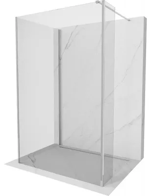 Obrázek produktu pro Mexen Kioto sprchová zástěna Walk-in 140 x 95 x 40 cm, transparentní, chrom - 800-140-095-221-01-00-040