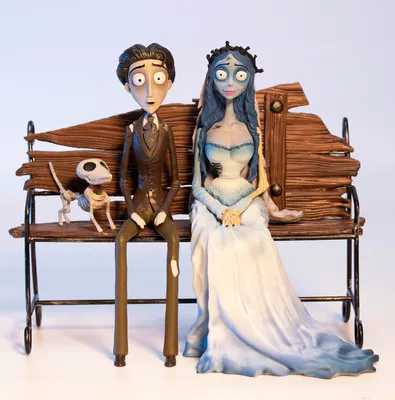 Produktbild von Corpse Bride Figuren Set Victor & Emily