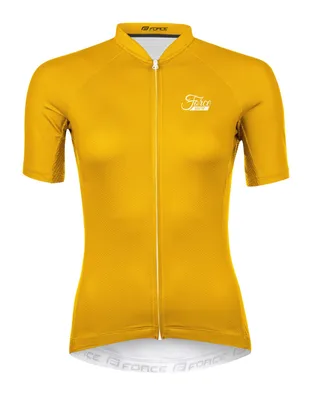 Produktbild von Force Pure Trikot Damen kurz gelb größe XS 90013435-XS