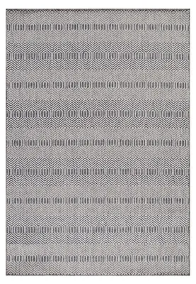 Produktbild von Outdoor Teppich Alessio rechteckig, Farbe: Grau, Größe:240x340 cm