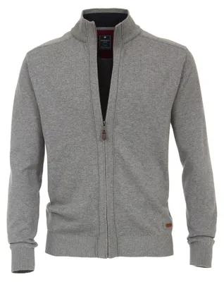 Redmond Strickjacke in grau