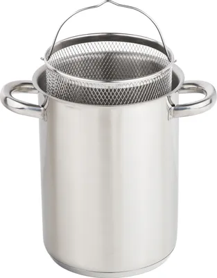 Produktbild von HI Spargeltopf 4 L Silber