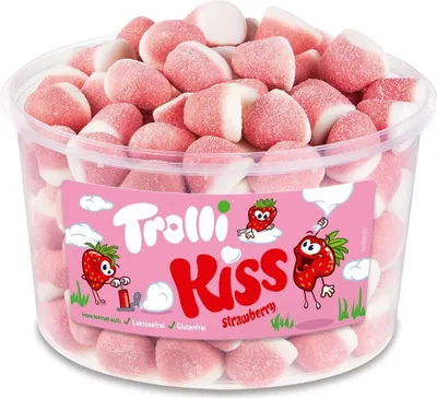 Produktbild von Trolli Schaumerdbeeren  150Stk