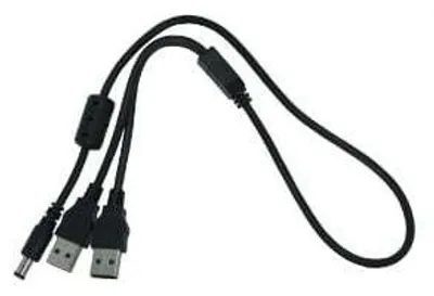 Produktbild von Silex E1639, 0,5 m, 2 x USB A, Schwarz
