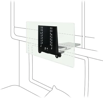 Produktbild von Caratec Flex CFA103H | TV-Auszug für Oberschrank, mit Pushlock Verriegelung