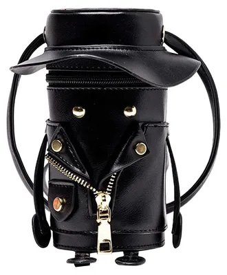 Produktbild von Kleine Bucket-Tasche aus Kunstleder mit Schulterriemen