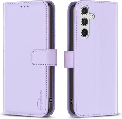 Produktbild von Samsung Galaxy A36 Hülle - BINFEN Klapphülle - Lavendel