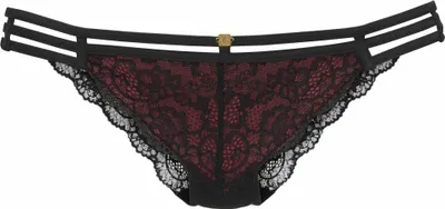 Produktbild von JETTE Rioslip schwarz-rot Größe 36/38