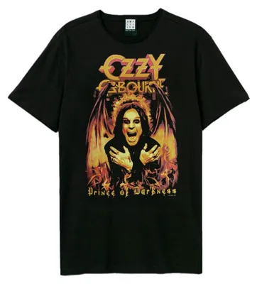 Image de Ozzy Osbourne - T-shirt « Prince Of Darkness » pour homme/femme, unie PH4995 (S) (noir)