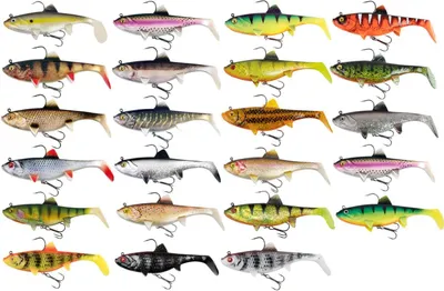 Produktbild von Fox Rage Replicant wobble - Gummifisch Swimbait, Farbe:Super Natural Roach, Länge / Gewicht:14cm - 55g