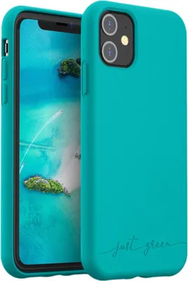 Immagine prodotto di JUST GREEN, custodia protettiva per iPhone 11 Natura Riciclabile, blu