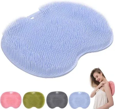 Produktbild von Famanu Massagepad für die Dusche - Antirutsch, Blau