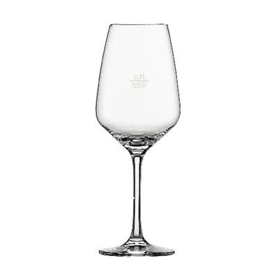 Image de Verre à vin blanc Schott Zwiesel série TASTE avec trait de jauge 200 ml 4pcs