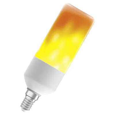 Obrázok produktu pre Žiarovka OSRAM LED STICK FLAME E14 0.5W imitácia ohňa fakľa