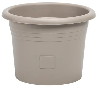 Obrázek produktu pro PLASTIA s.r.o. Květináč samozavlažovací Narza, taupe, průměr 25 cm