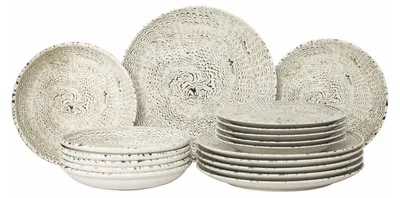 Produktbild von Rosenthal Sandora Lightbeige Tellerset 18tlg