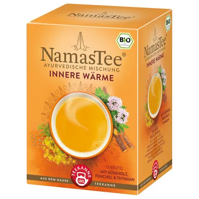 Produktbild von TEEKANNE NamasTee® Innere Wärme -Tee 15 Portionen
