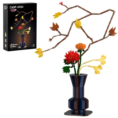 Blumenstrauß Herbst Klembausteine-Set, 795 Teile, ab 8 Jahren