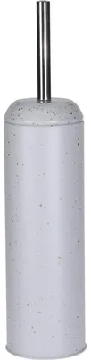 Produktbild von Toilettenburste - weis mit Sprenkeln - inklusive Halter - 40 cm